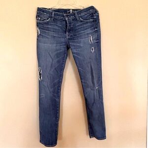 7 For All Mankind® 😍HP😍Josefina size 27 distressed